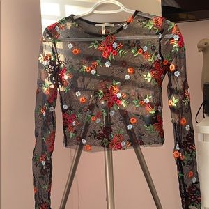 Mesh Urban Outfitters top